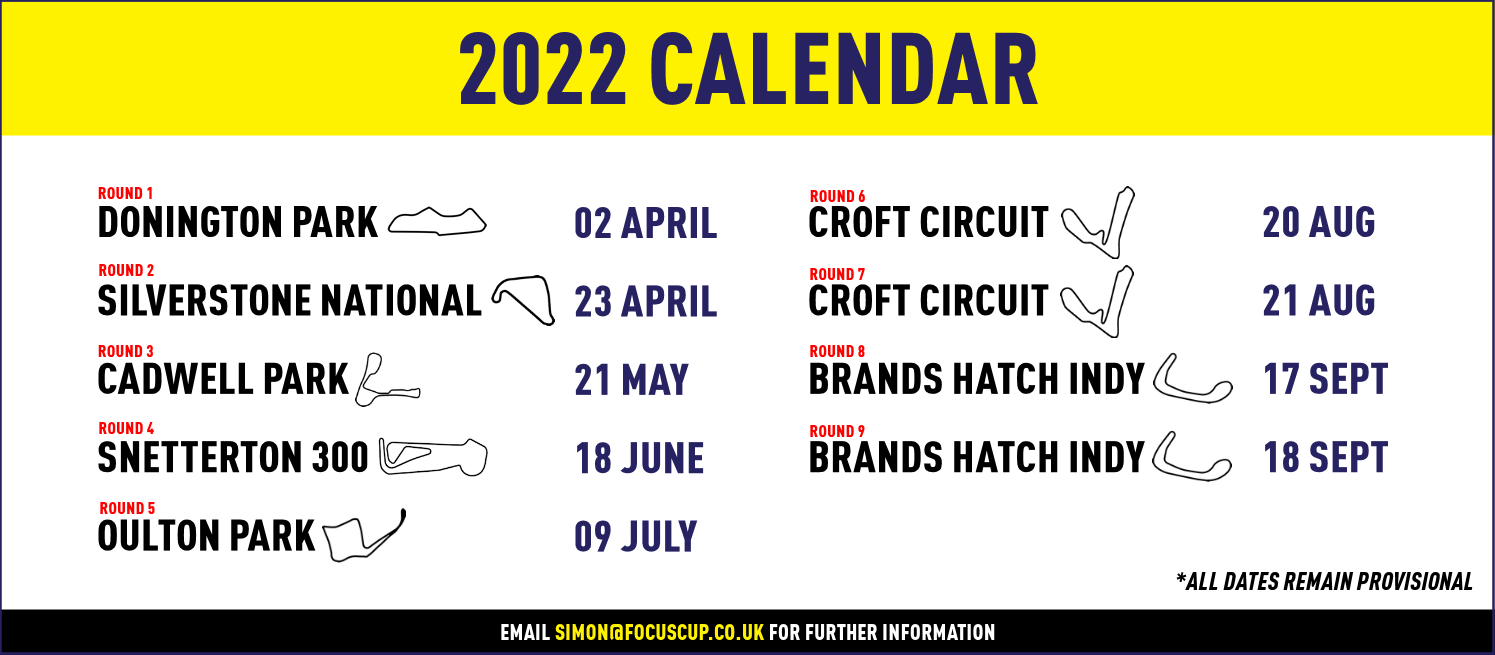 Focus Cup 2022 Calendar