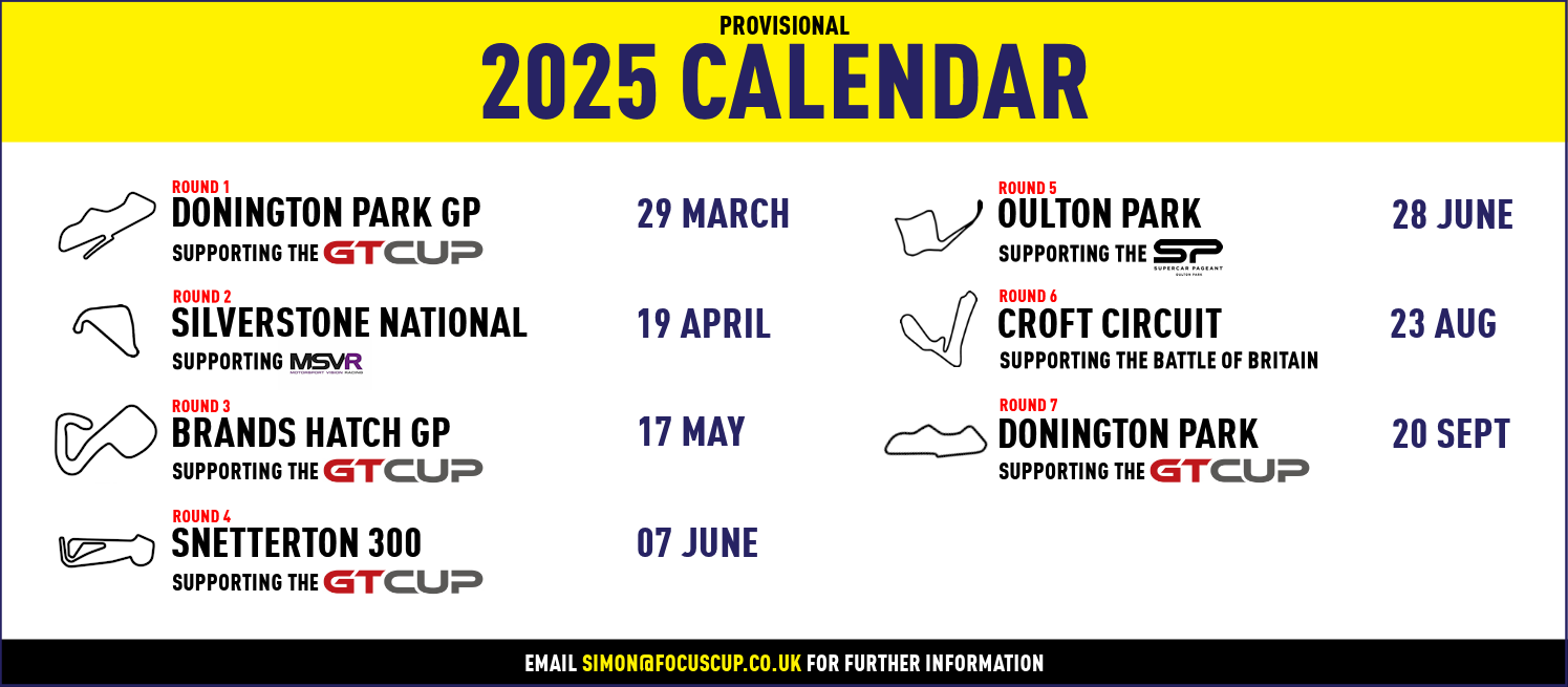 Focus Cup 2025 Calendar